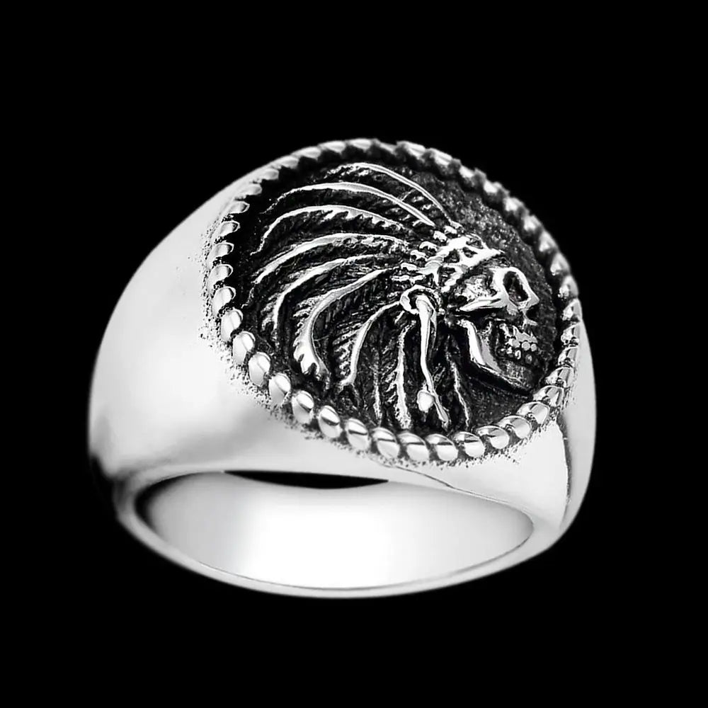 The Chief Stainless Steel Ring VRAFI