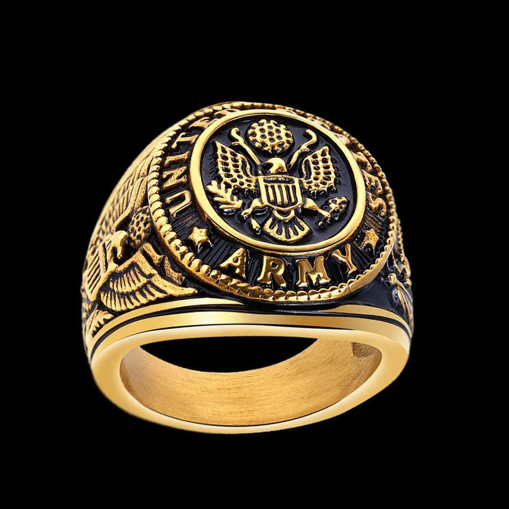 The Great Seal of the United States of America Stainless Steel Ring VRAFI