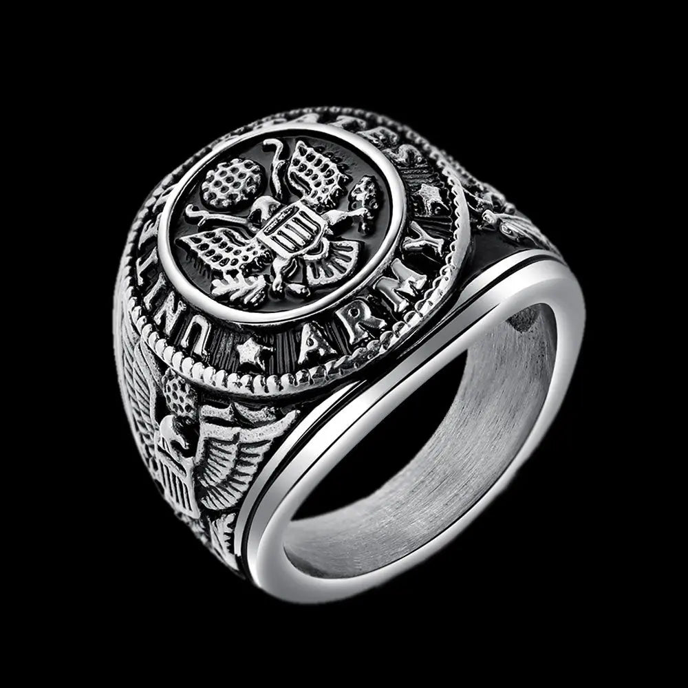 The Great Seal of the United States of America Stainless Steel Ring VRAFI