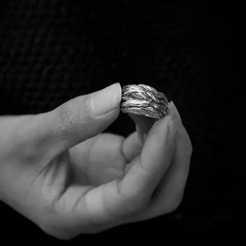 The Root Sterling Silver Ring - Vrafi Jewelry