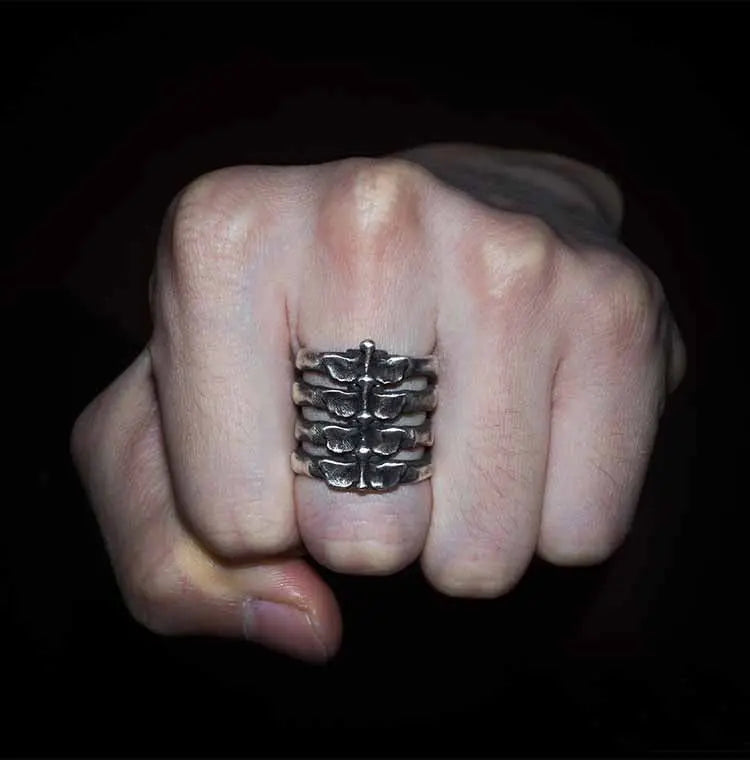 Thoracic Spine & Rib Cage Stainless Steel Ring VRAFI