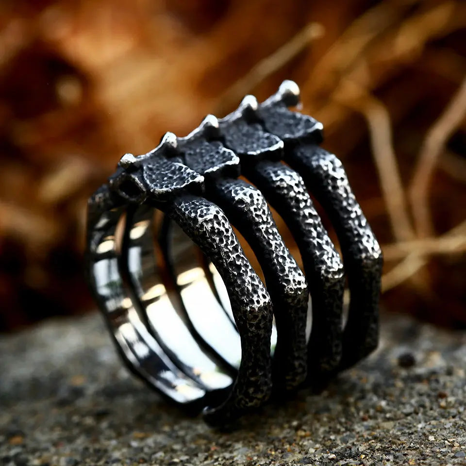 Thoracic Spine & Rib Cage Stainless Steel Ring VRAFI