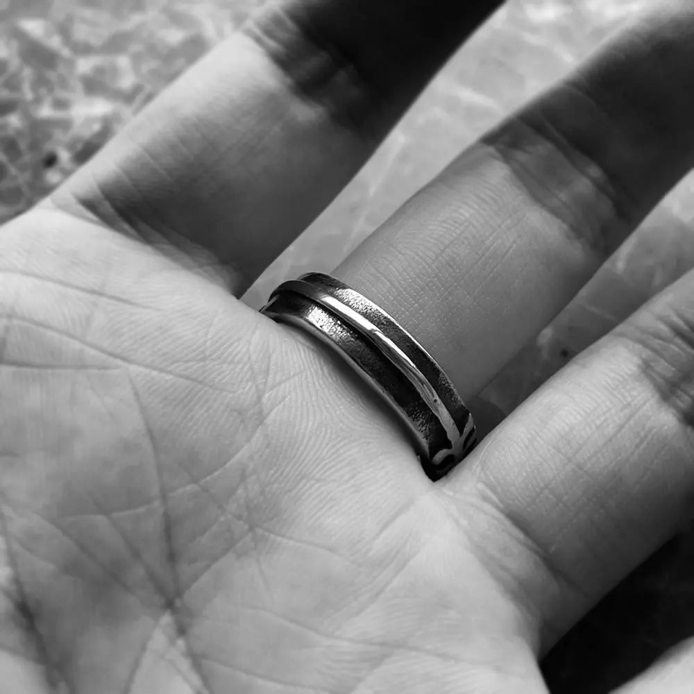 Till Death Do US Part Stainless Steel Ring VRAFI