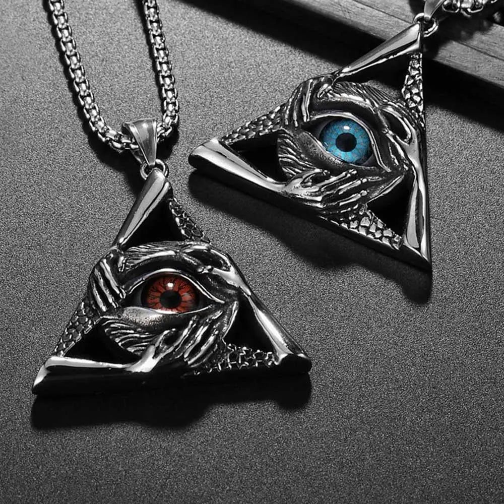 Triangle Eye of Horus Pendant VRAFI