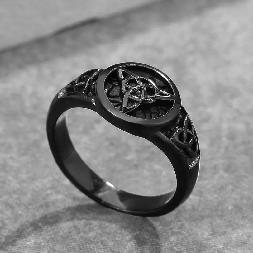 Viking Celtic Knot Ring VRAFI