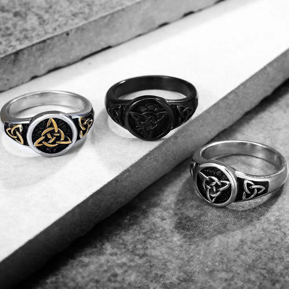 Viking Celtic Knot Ring VRAFI