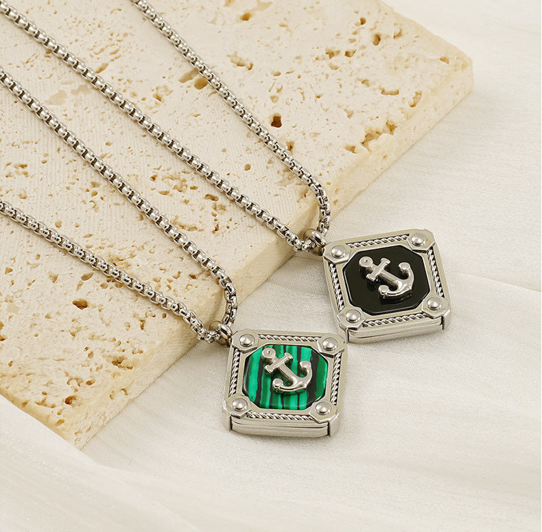 Vintage Punk Anchor Pendant
