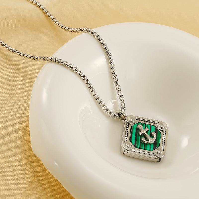 Vintage Punk Anchor Pendant