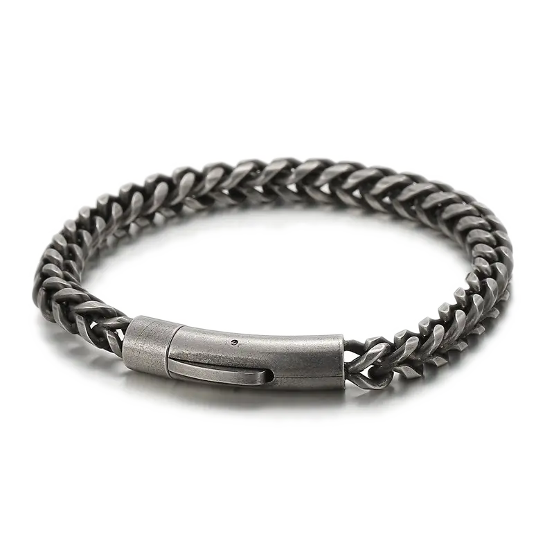 Wheat Chain Stainless Steel Bracelet VRAFI