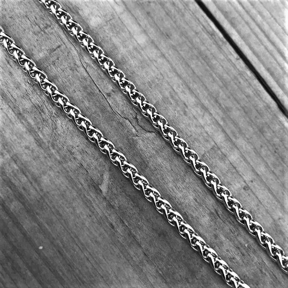 Wheat Ear Stainless Steel Chain - Vrafi Jewelry