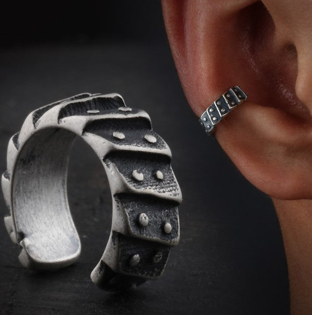 Armor Hip Hop Earrings - Vrafi Jewelry 