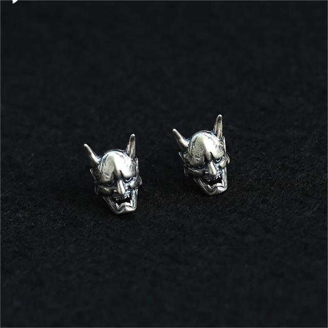 Beast Ghost Head Raksha Yaksha Earring - Vrafi Jewelry