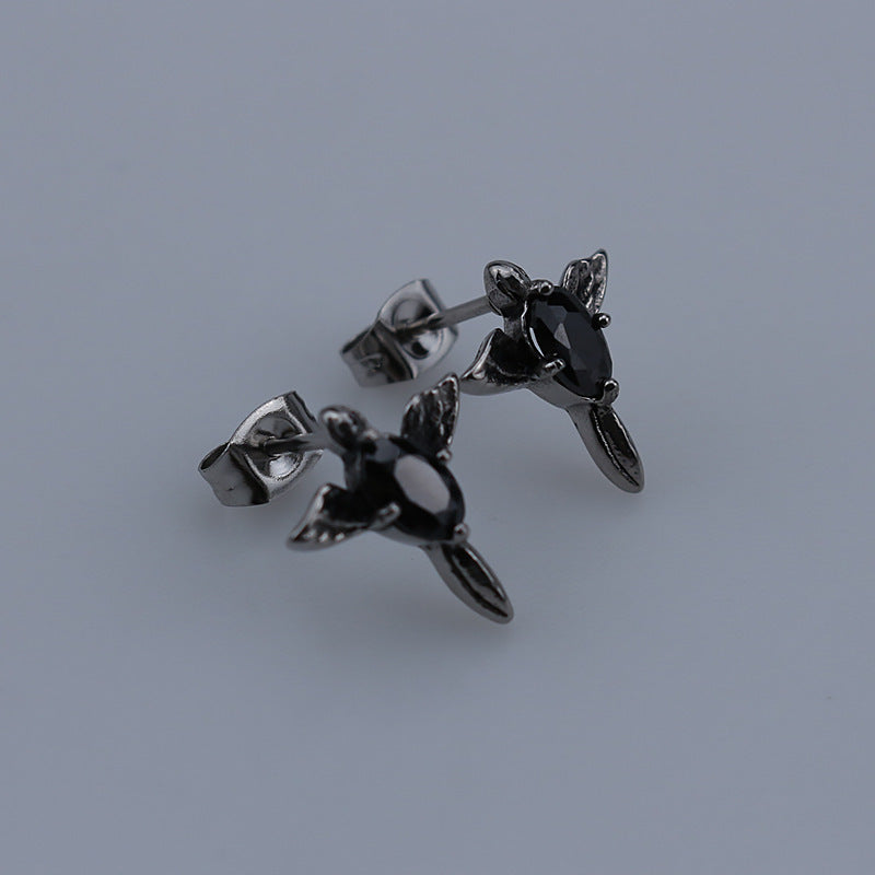 Hip Hop Diamond Stud Earrings- Vrafi Jewelry