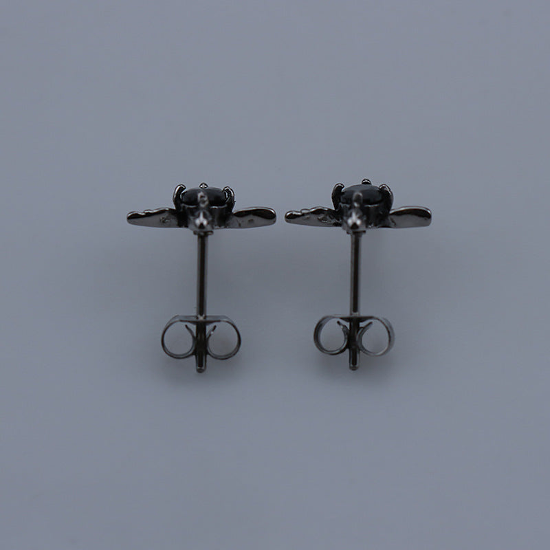 Hip Hop Diamond Stud Earrings- Vrafi Jewelry