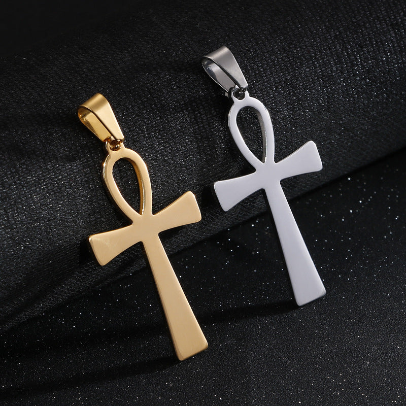 Simple Ankh Stainless Steel Pendant - VRAFI